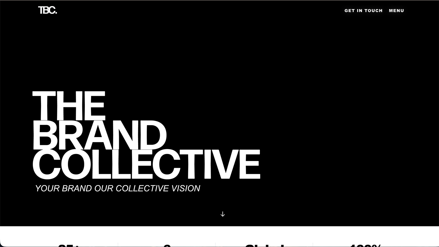 The Brand Collective website screenshot